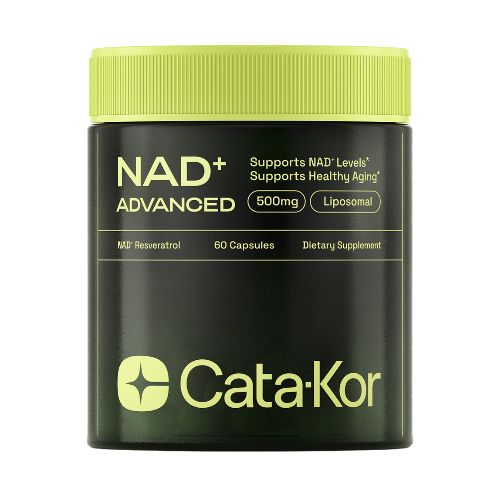 Cata-Kor NMN Supplement Alternative - Liposomal NAD Supplement 500 mg with Resveratrol